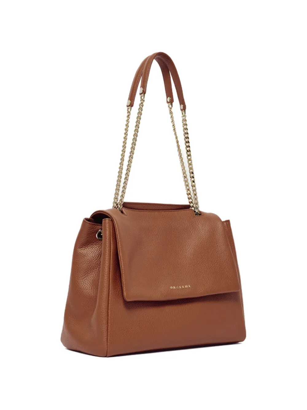 Orciani Medium Sveva Sense Shoulder Bag - Brown 