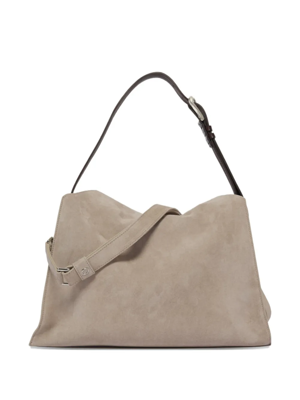 Mini Trinity Peach Suede Shoulder Bag
