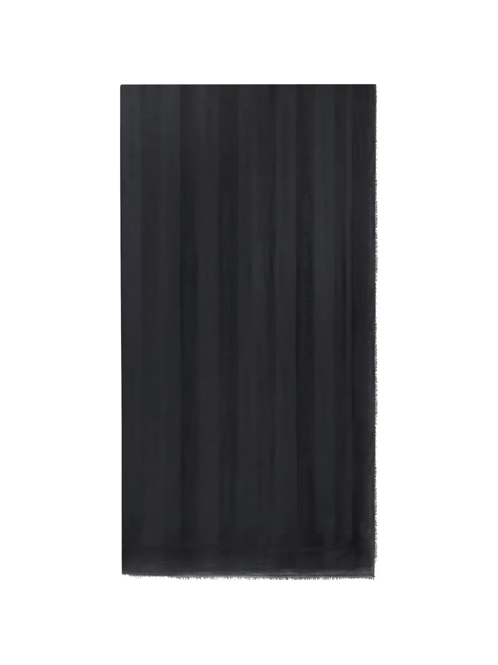 Elisabetta Franchi fringed scarf - Nero