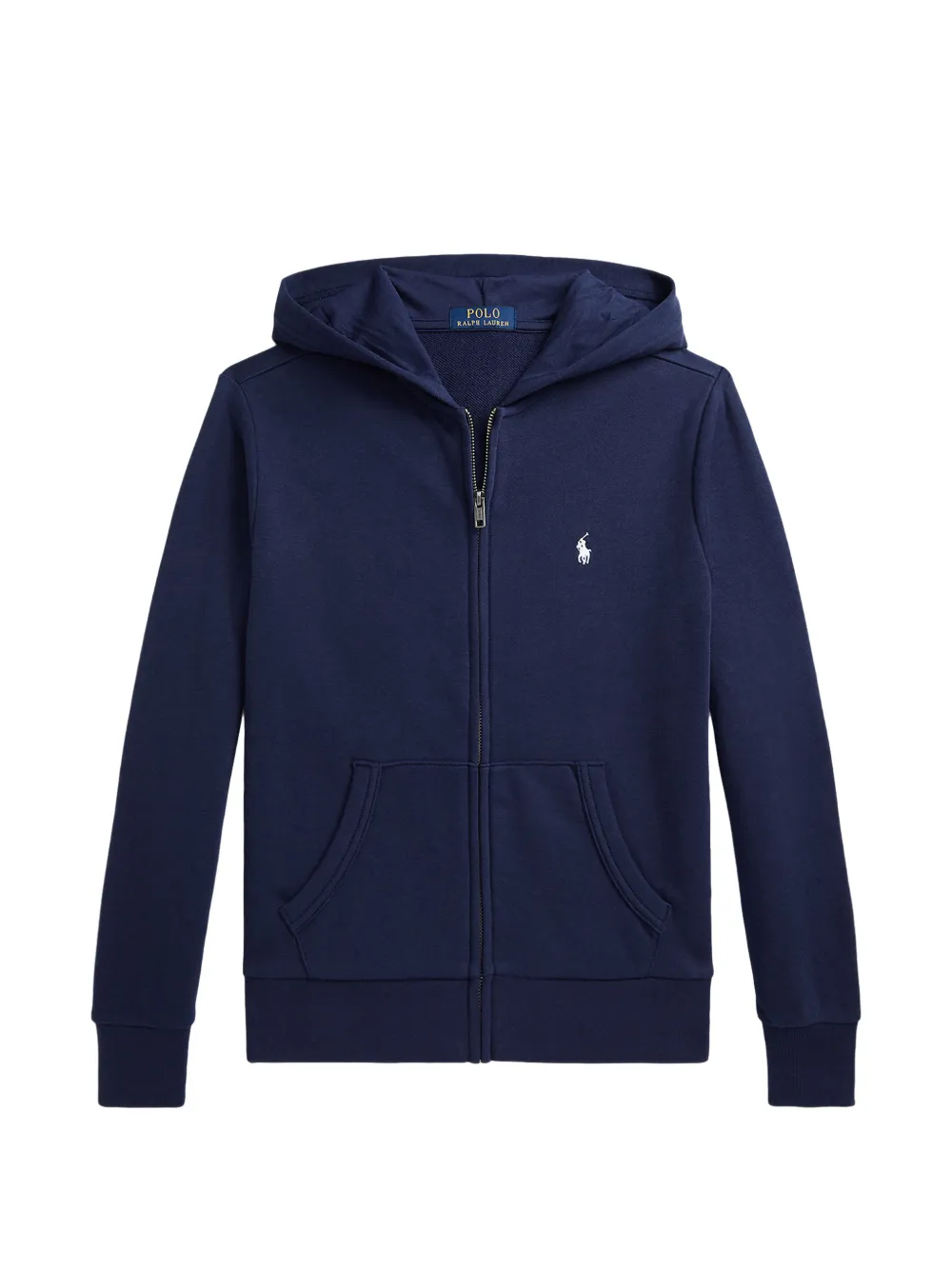 POLO RALPH LAUREN KIDS zip-up hoodie - Blu