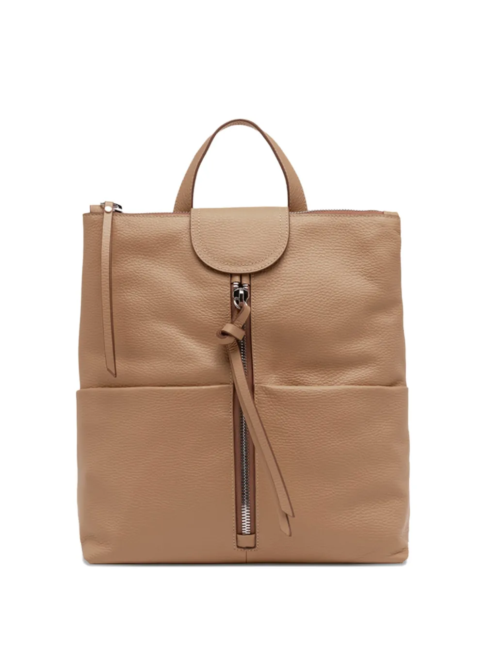 GIANNI CHIARINI medium Giada zip-up backpack - Toni neutri