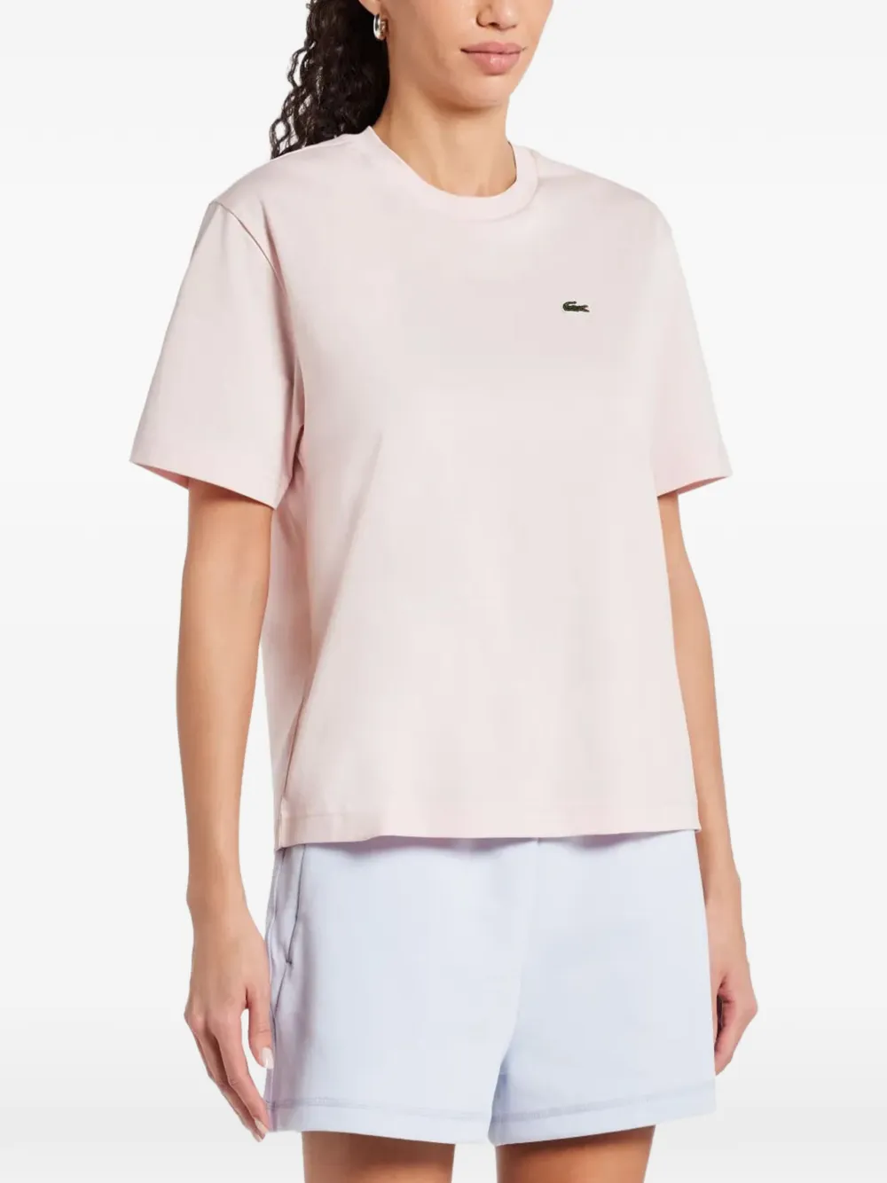  Lacoste Cotton T-shirt - Pink 