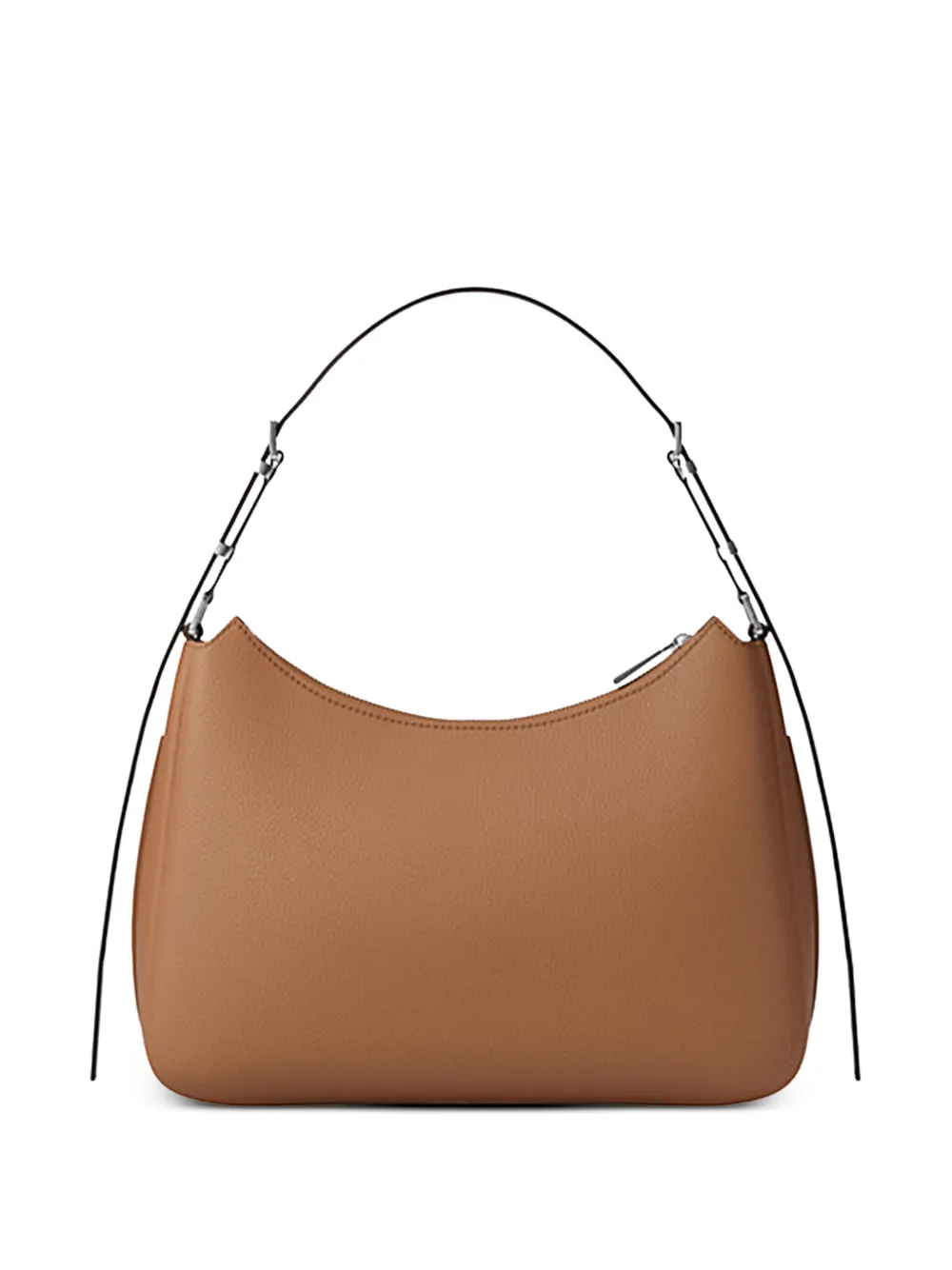 Michael Kors Nolita medium schoudertas met logo-bedel Bruin