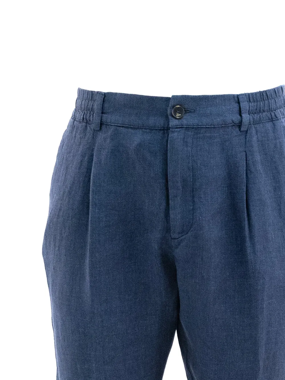  Cruna Mitte Pleated Trousers - Blue 