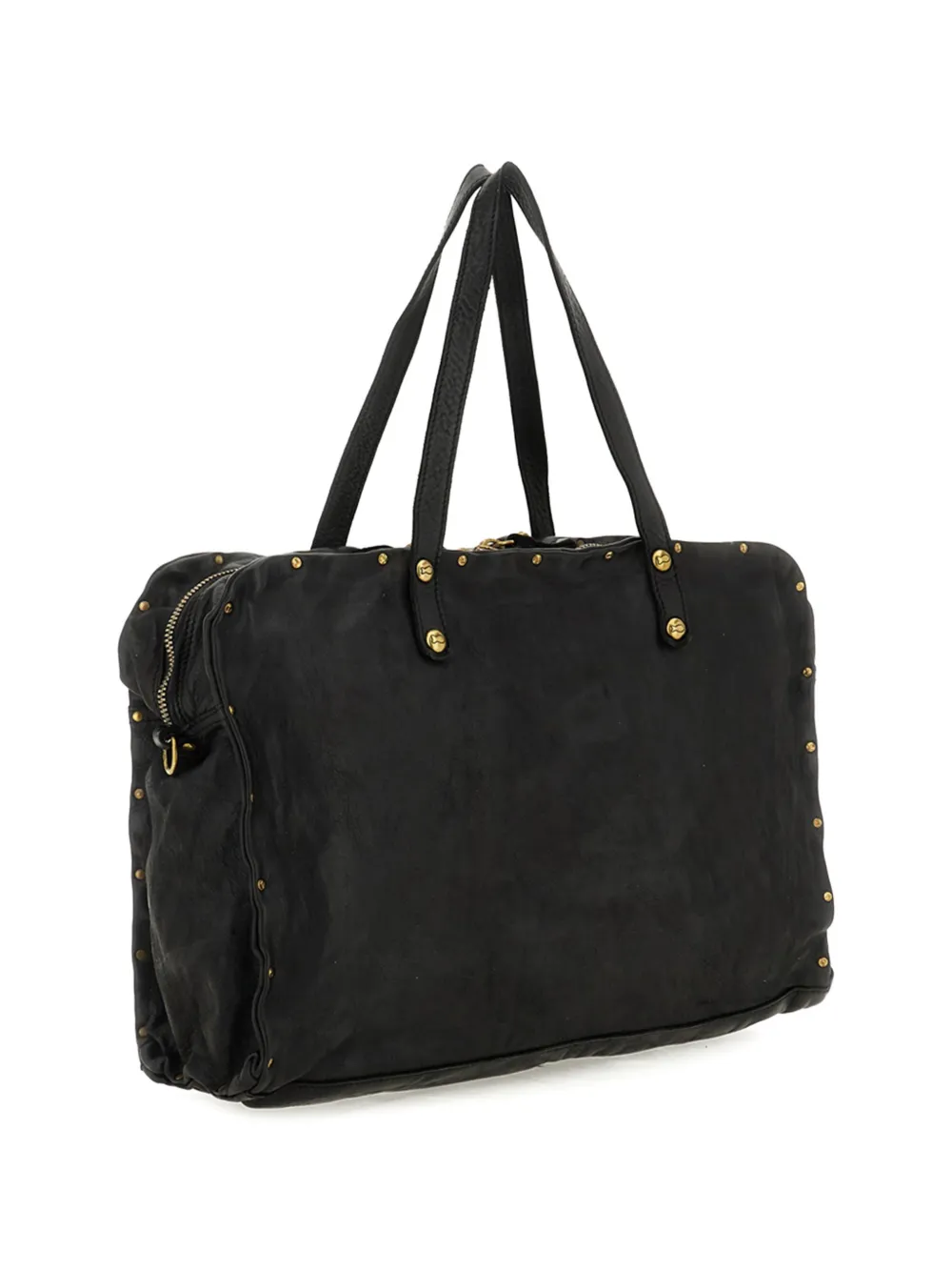  Campomaggi Clelia Studded Tote Bag - Black 