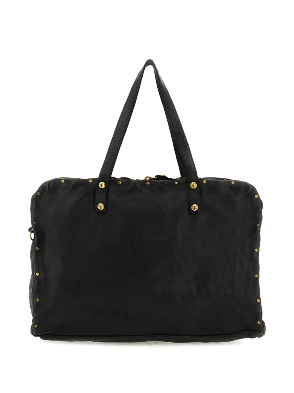 Campomaggi Clelia studded tote bag - Black