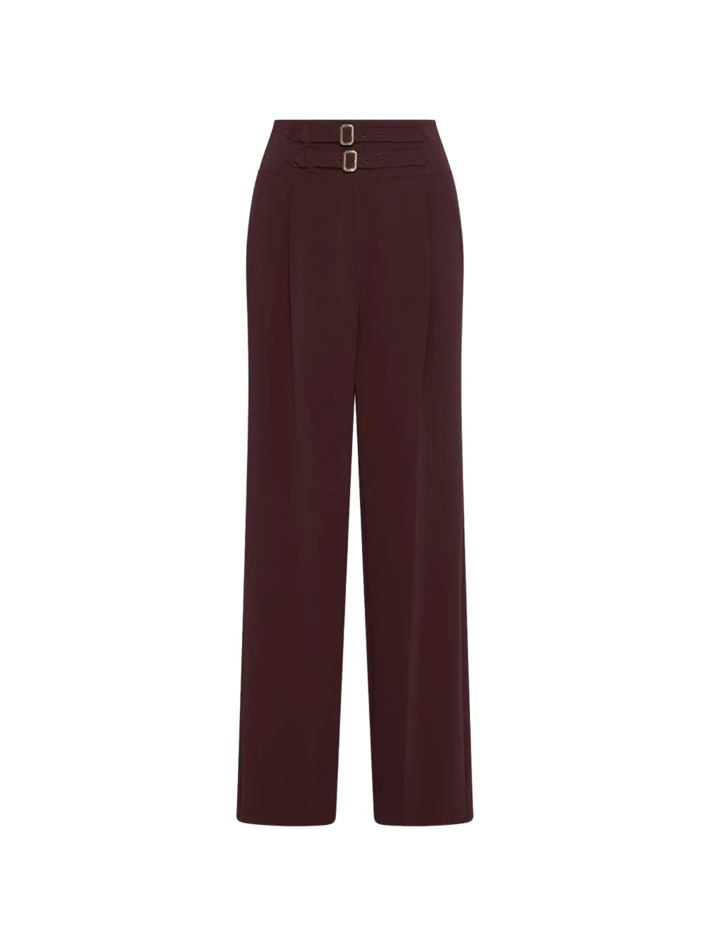 Marella double-buckle trousers - Viola