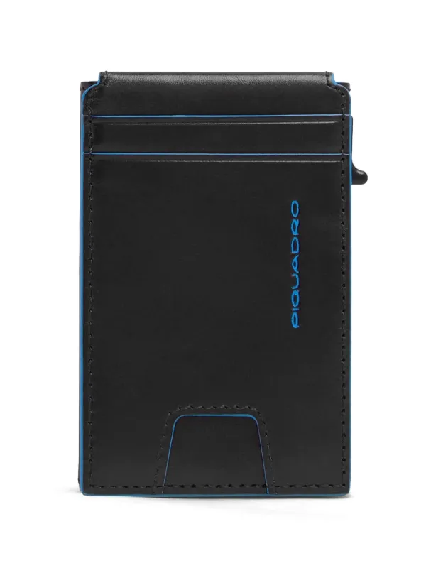 PIQUADRO レザーカードケース PIQUADRO カードケース | ブラック | FARFETCH JP