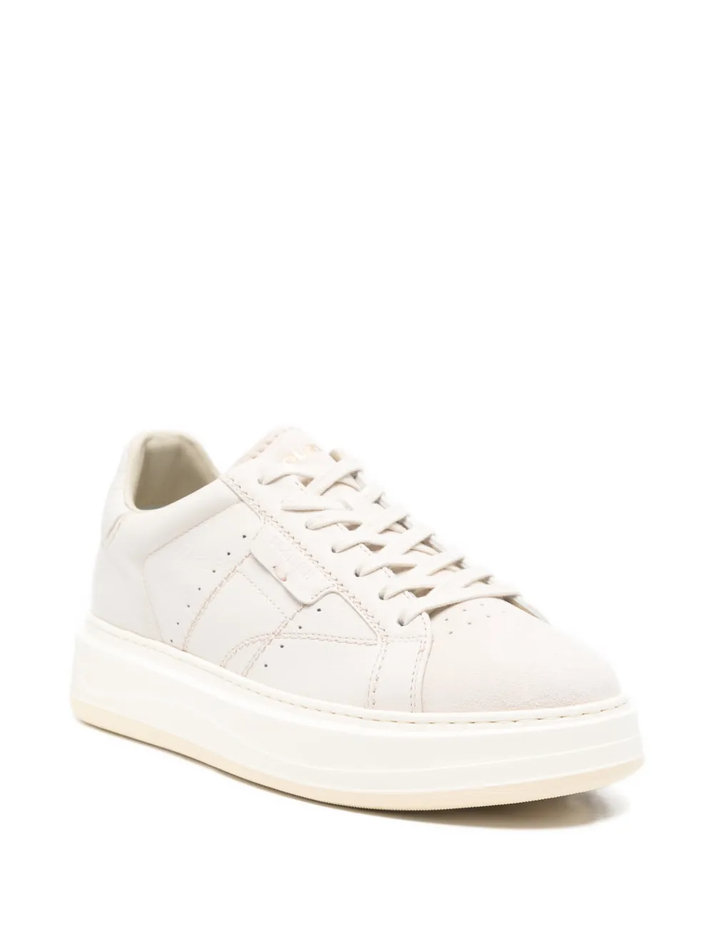 Woolrich quilted panel sneakers Beige