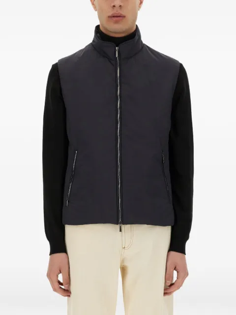 Moorer Senio-Skt zip-up gilet