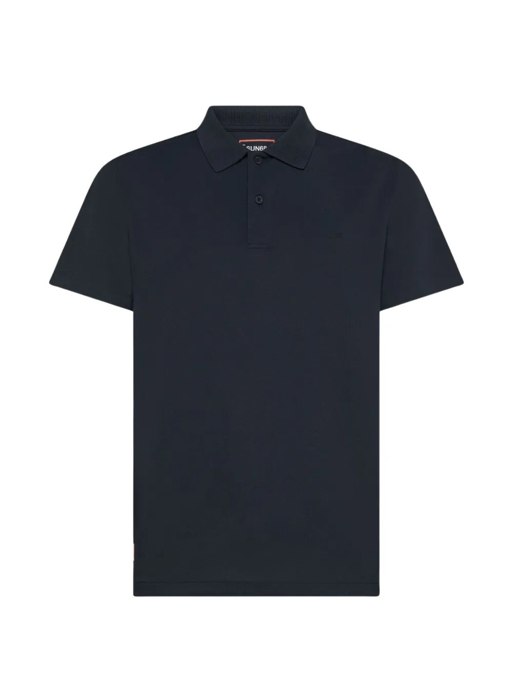 Sun 68 Polo T-shirt In Brown