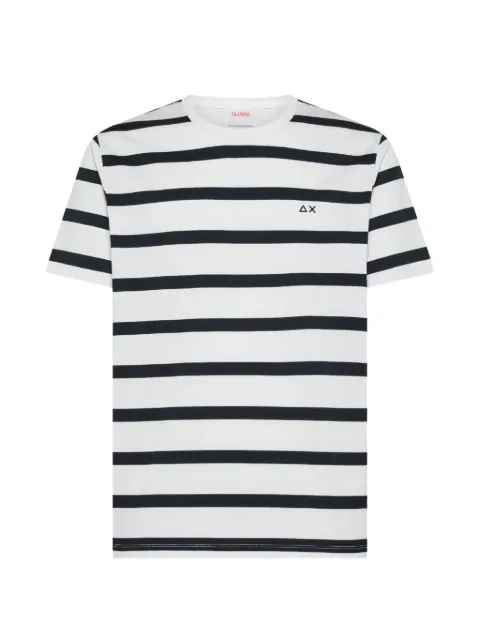 Sun68 striped crew-neck T-shirt