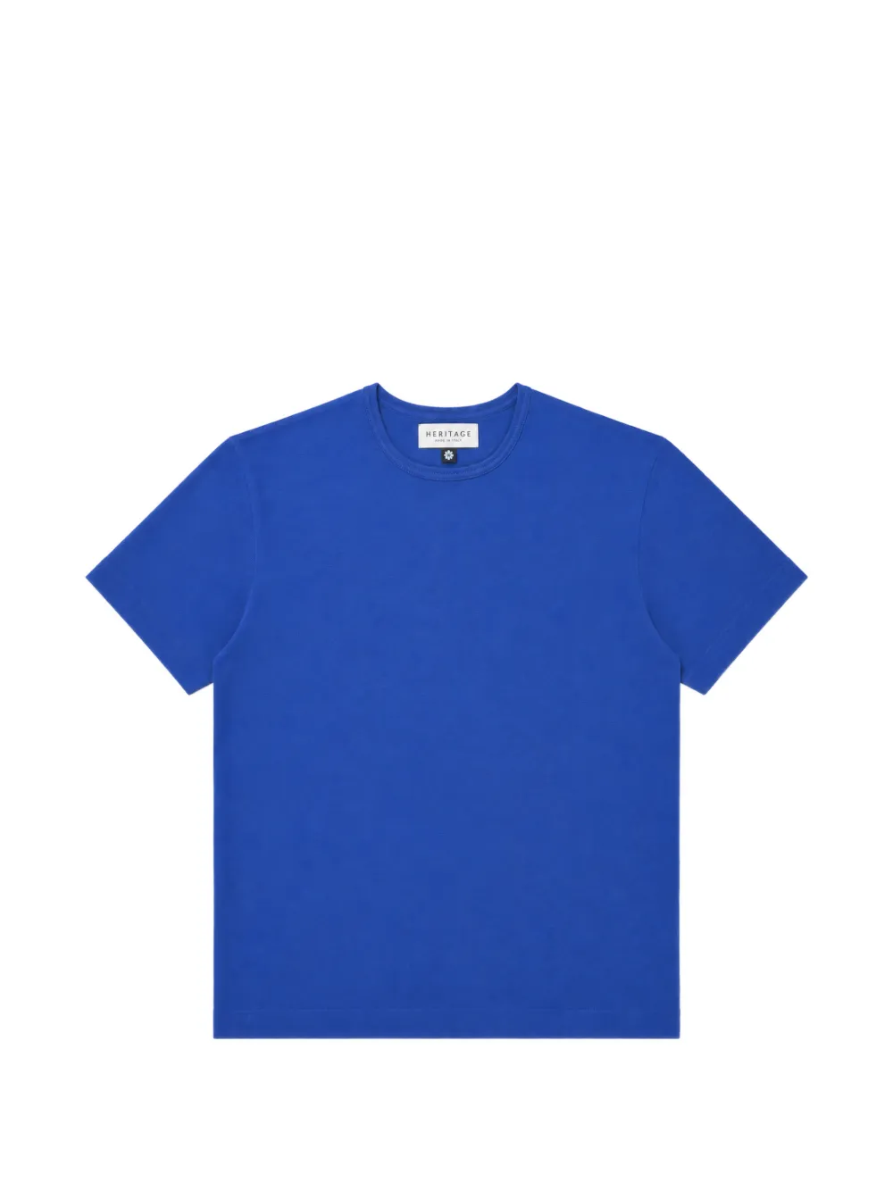 Heritage Crew-neck T-shirt In Blue