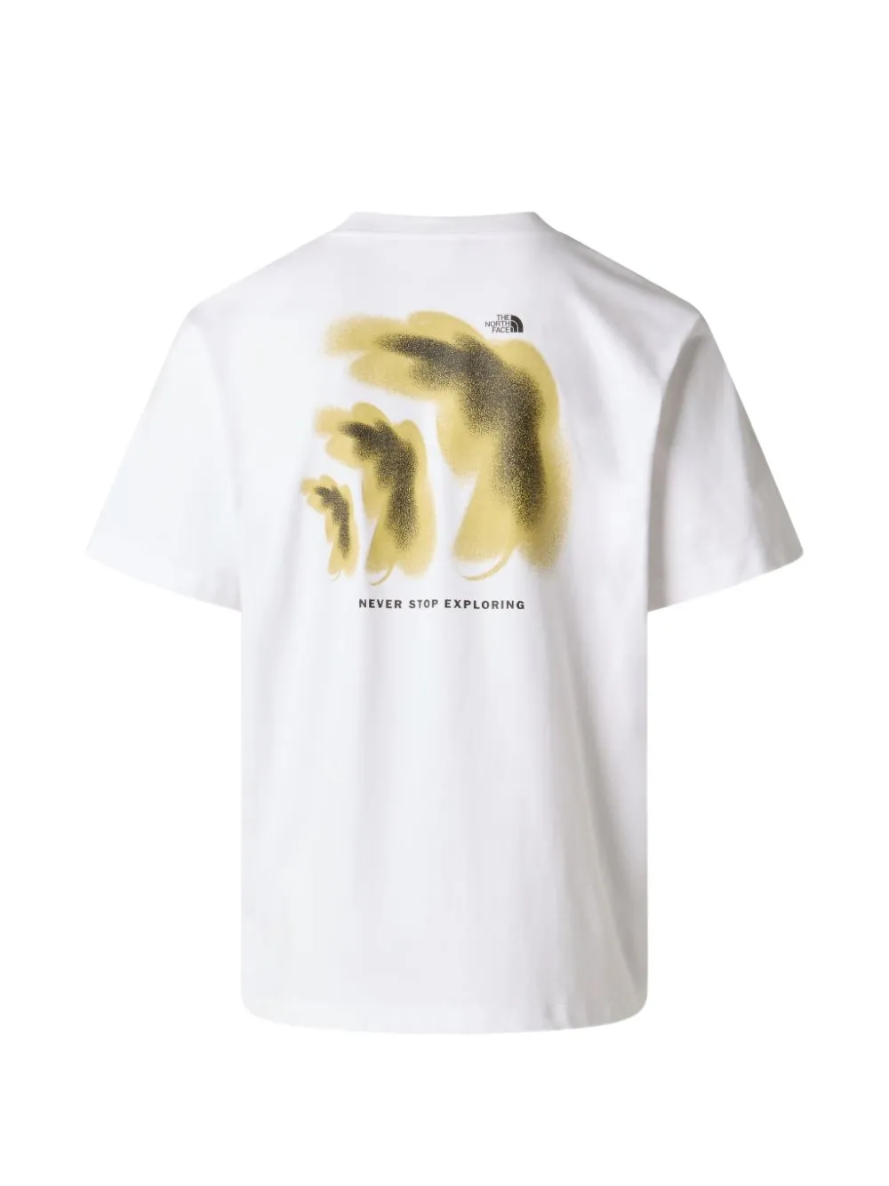 The North Face T-shirt met grafische print Wit