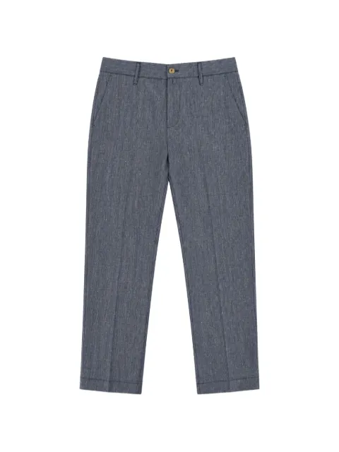 Jacob Cohën pantalon à plis marqués Plane 