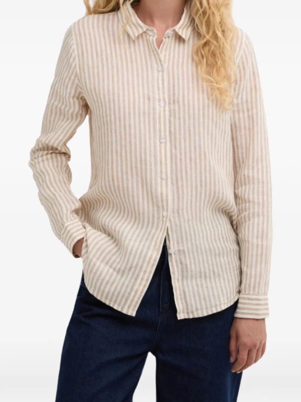 Barbour Camisa A Rayas - Neutro 