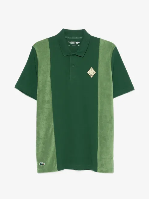 Lacoste colourblock patch polo shirt