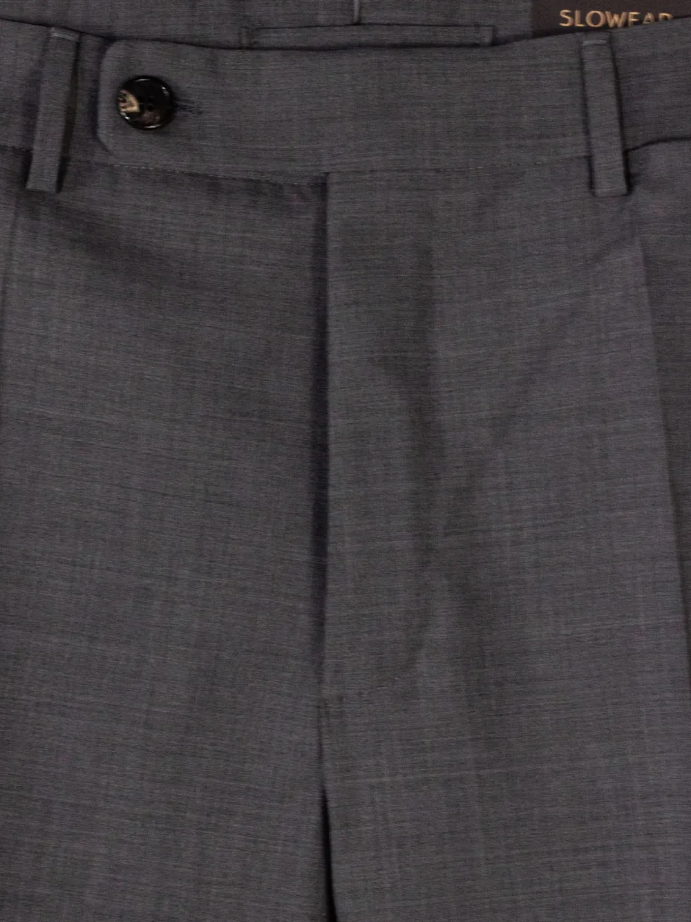 Tapered Virgin Wool Trousers