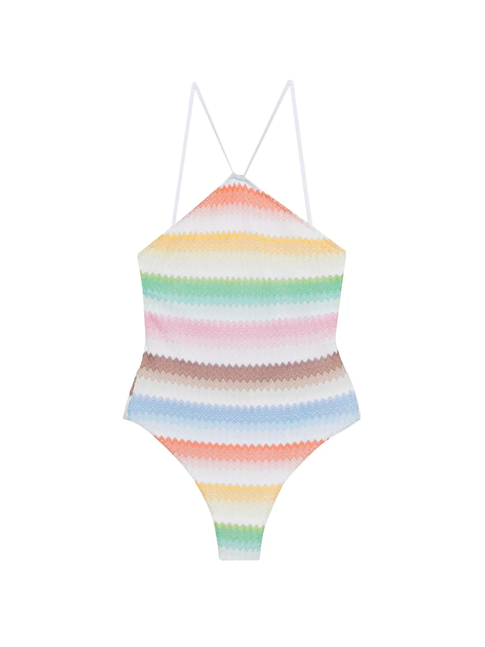 Missoni zigzag swimsuit - Toni neutri