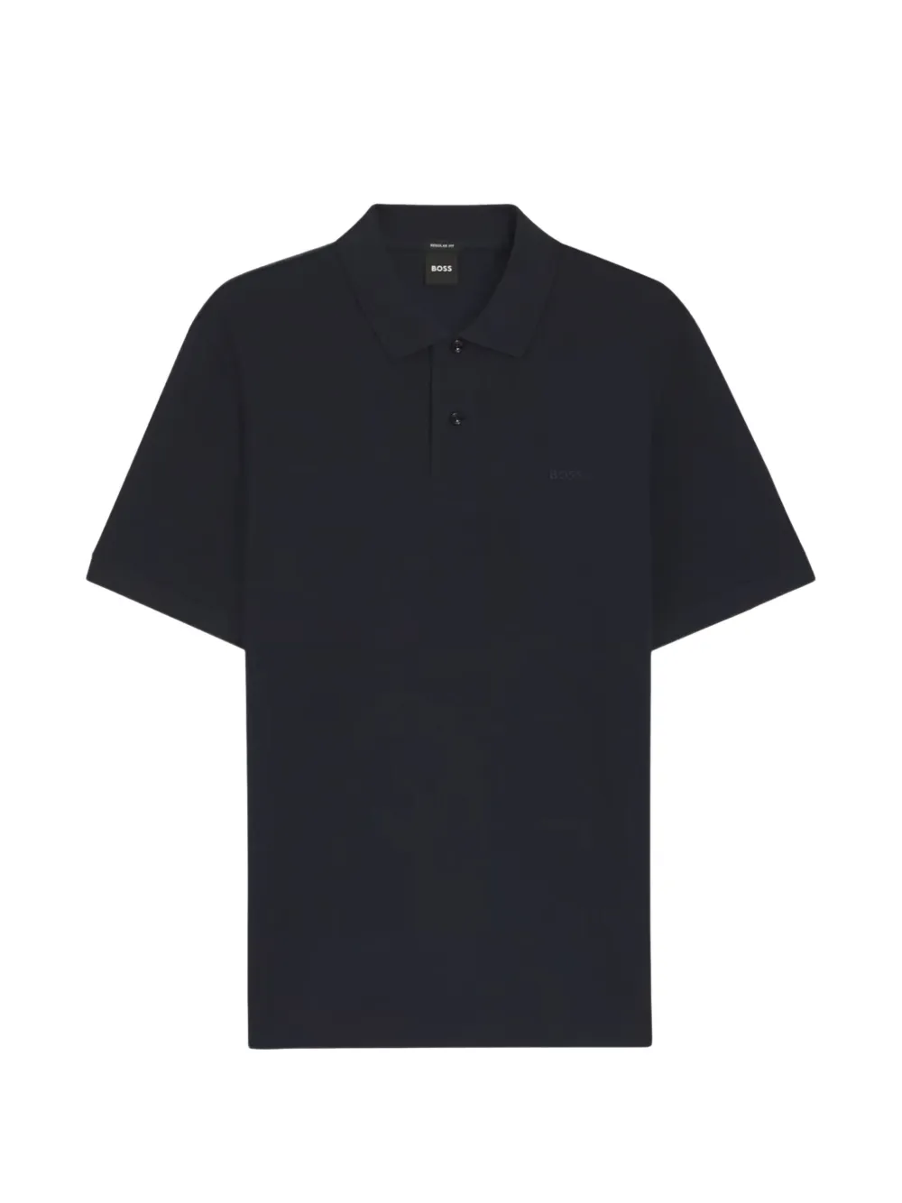 BOSS cotton polo shirt - Blu