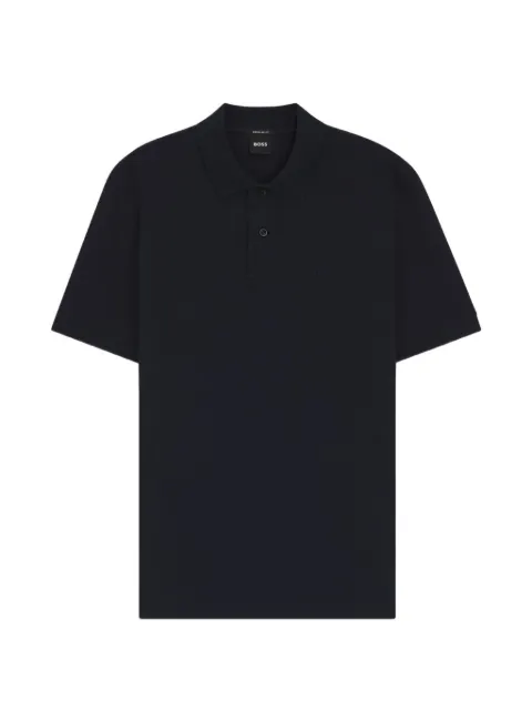 BOSS Pallas cotton polo shirt