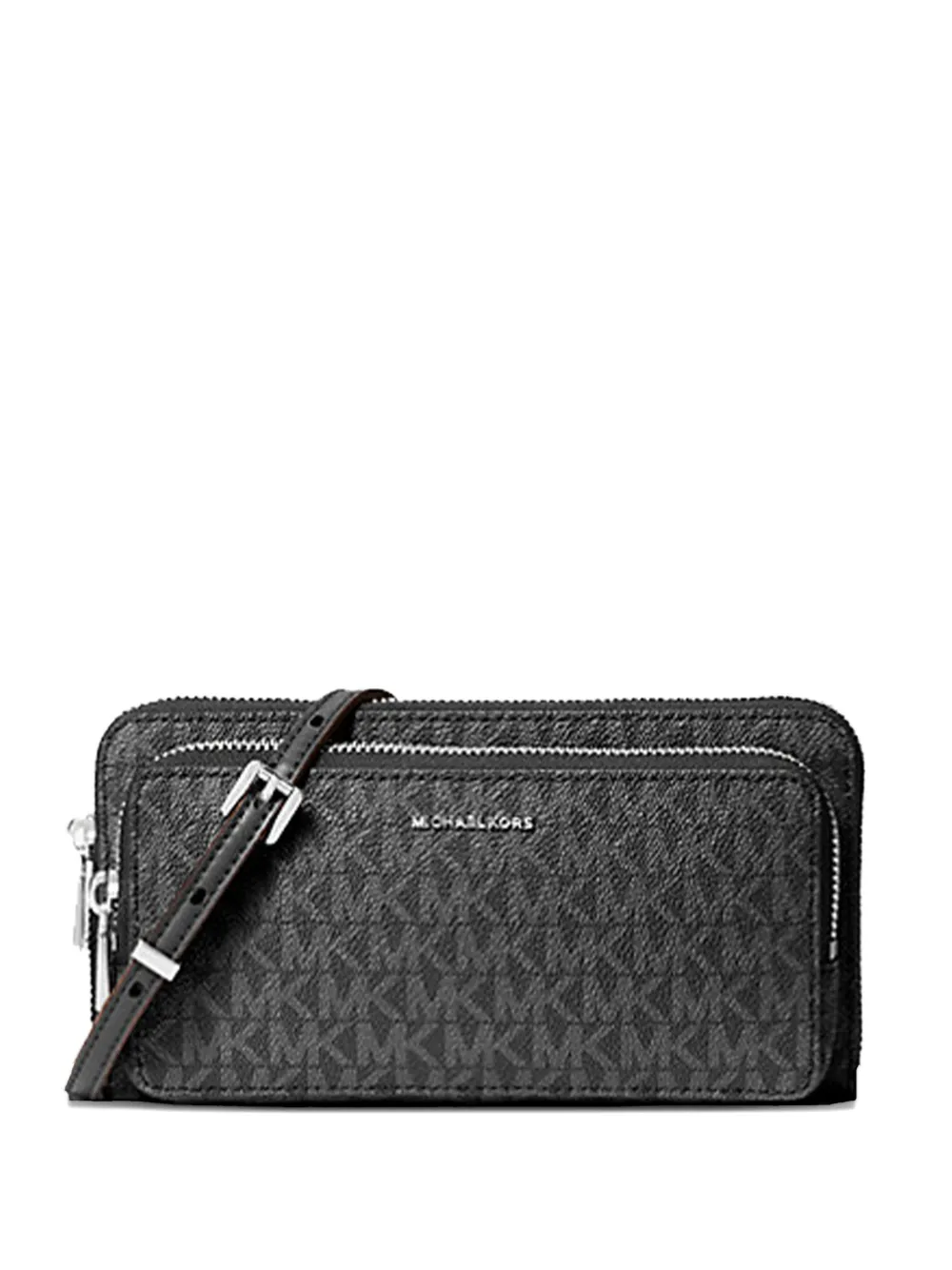 Michael Kors monogram-pattern cross body bag - Nero