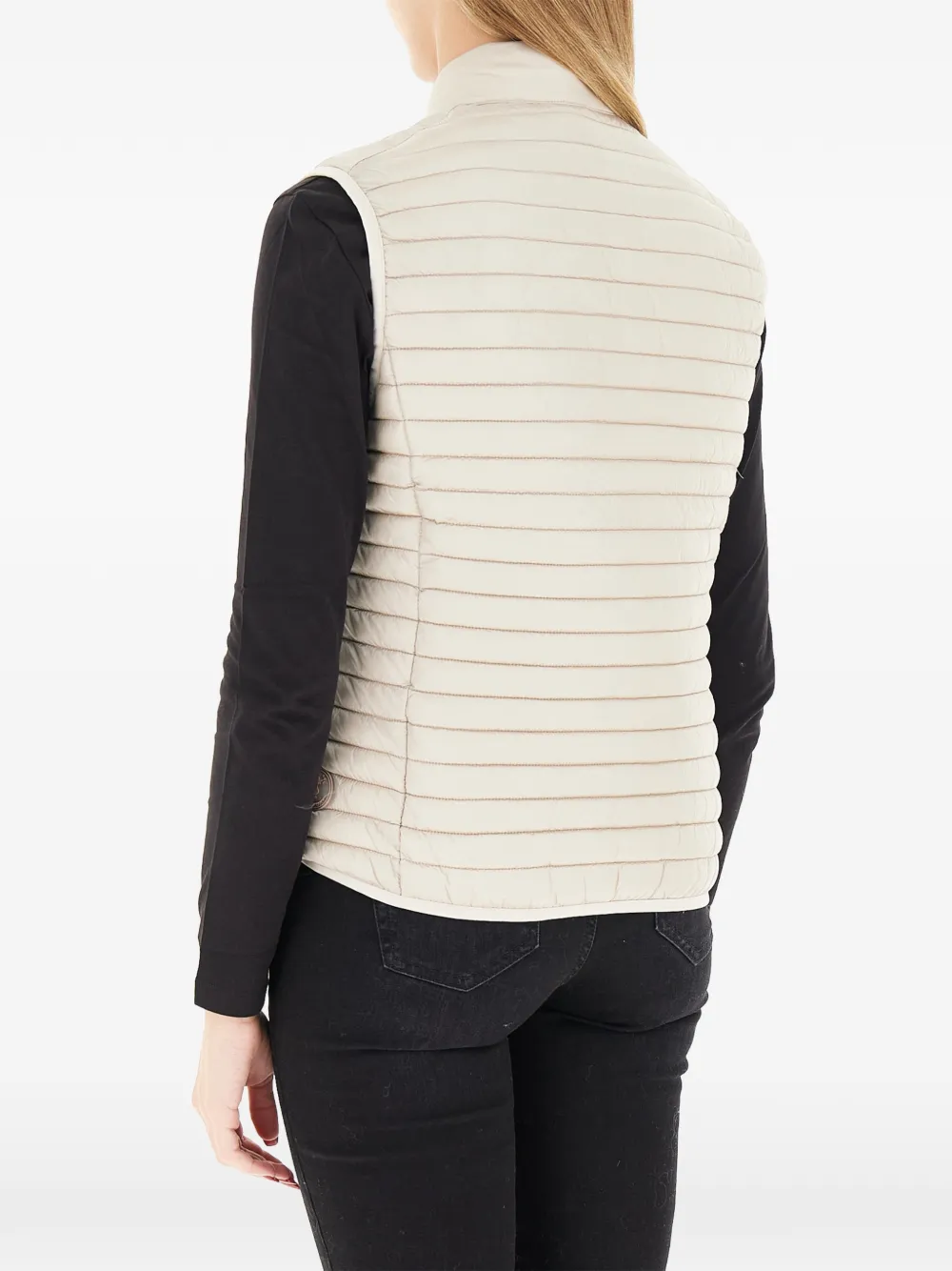  Save The Duck Quilted Sleeveless Jacket - Neutrals 