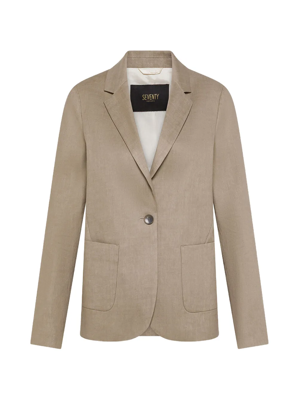 Seventy single-breasted blazer - Toni neutri