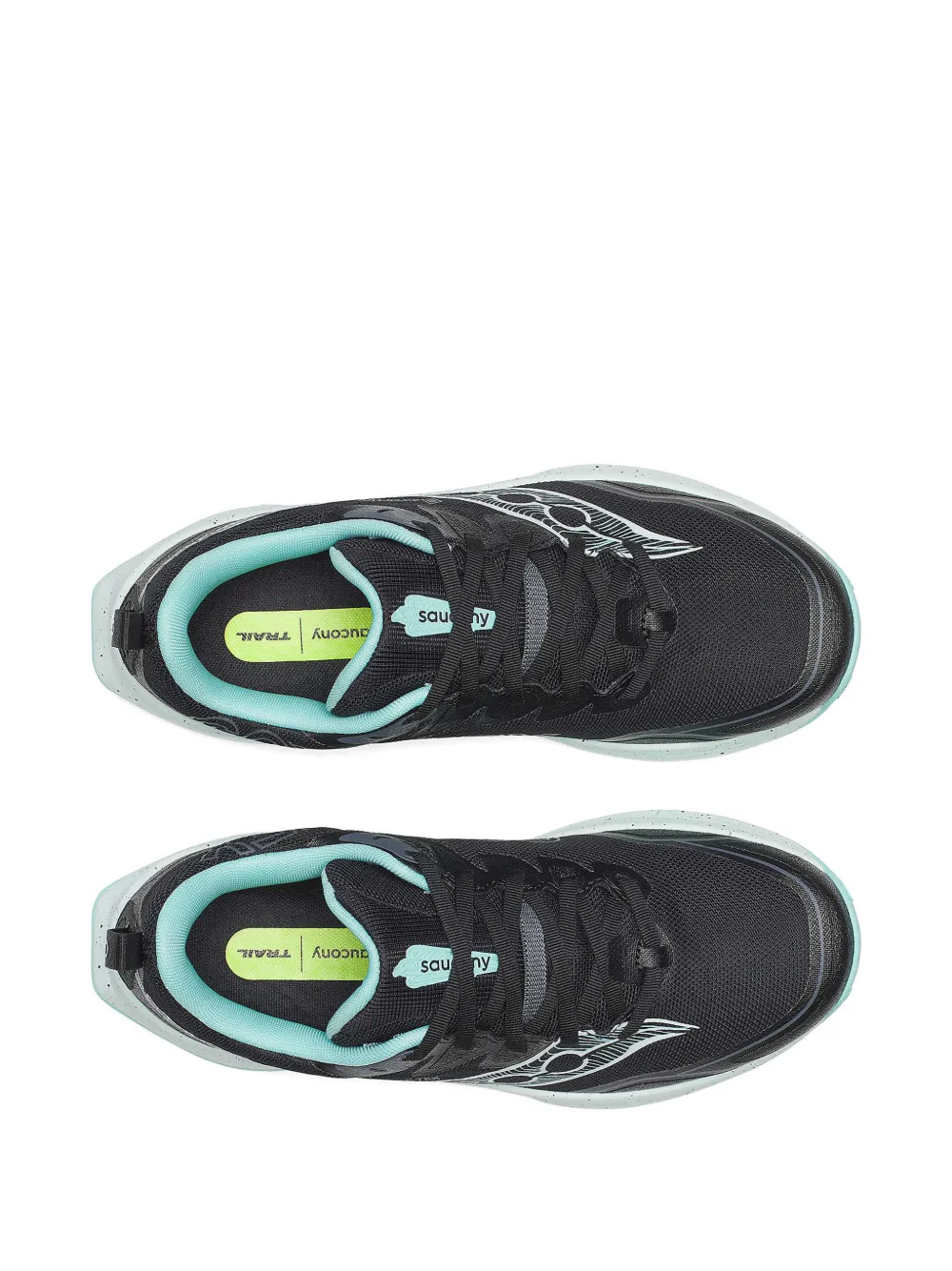 Saucony Peregrine 16 Gore-Tex sneakers Zwart