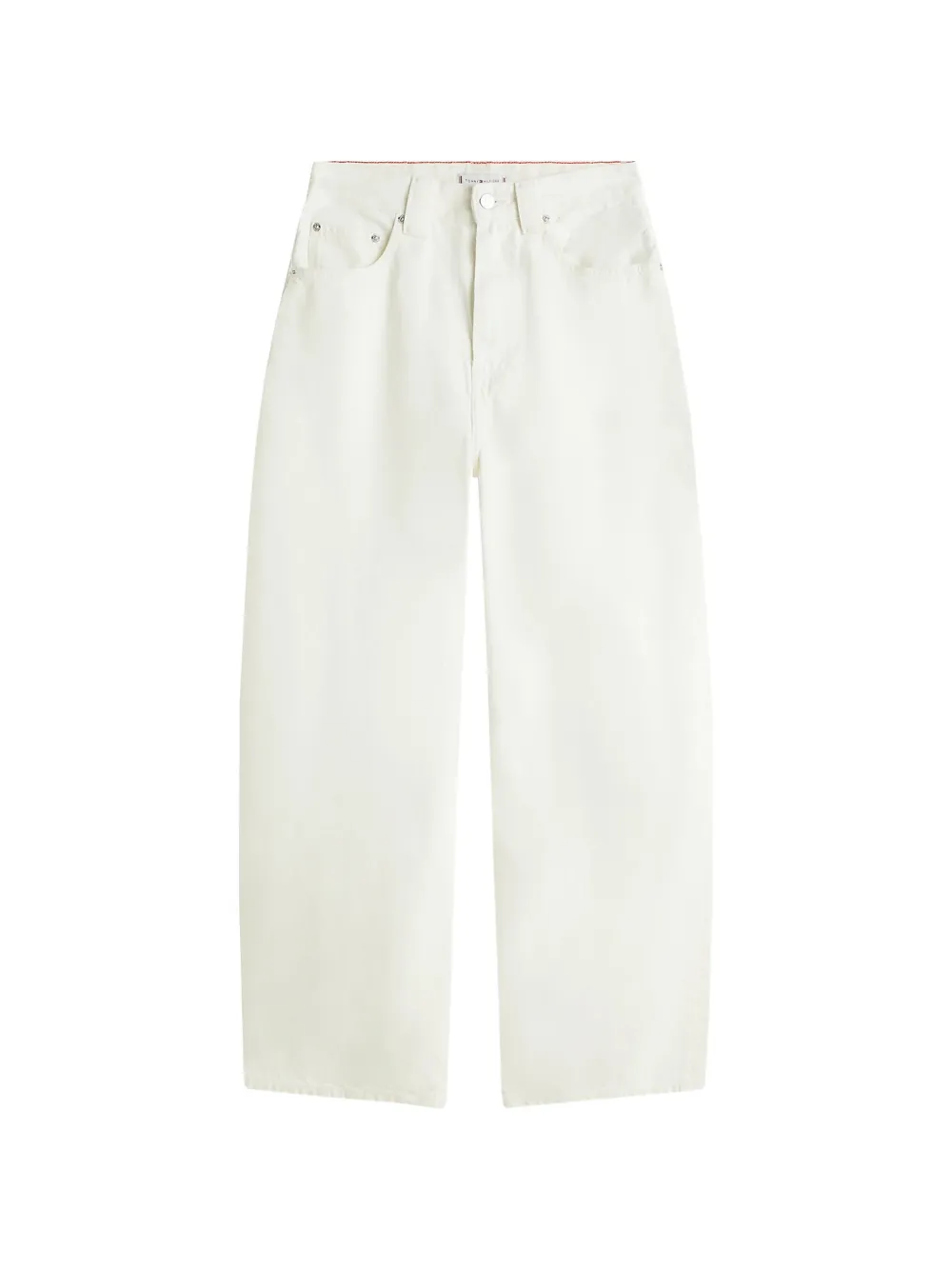 Tommy Hilfiger five-pockets wide-leg jeans - Bianco