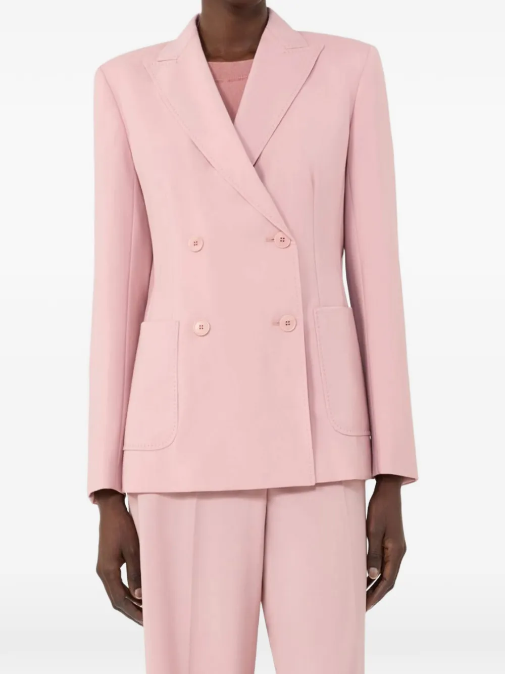  Weekend Max Mara Double-breasted Blazer - Pink 