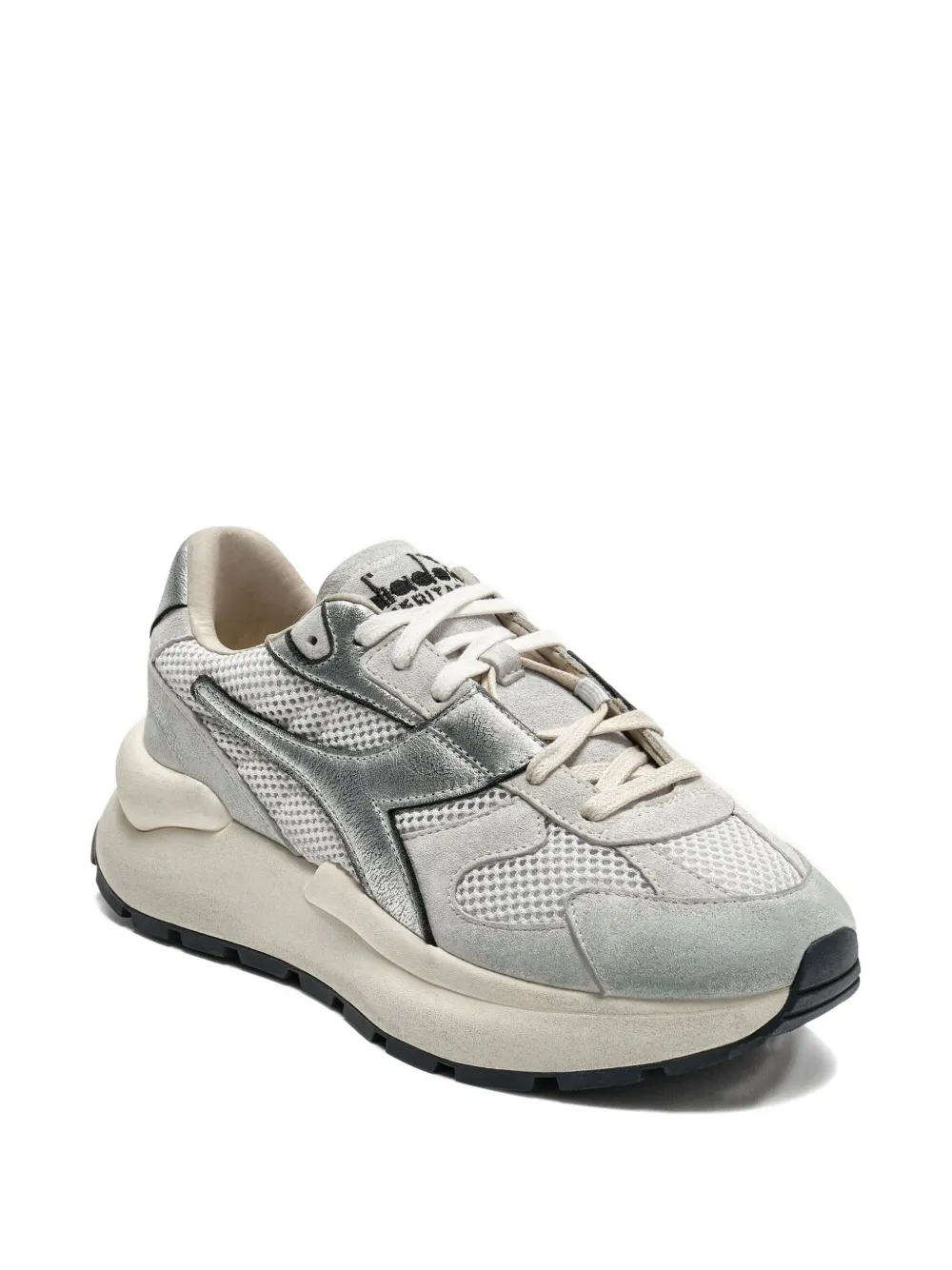 Diadora Sneakers met vlakken Beige