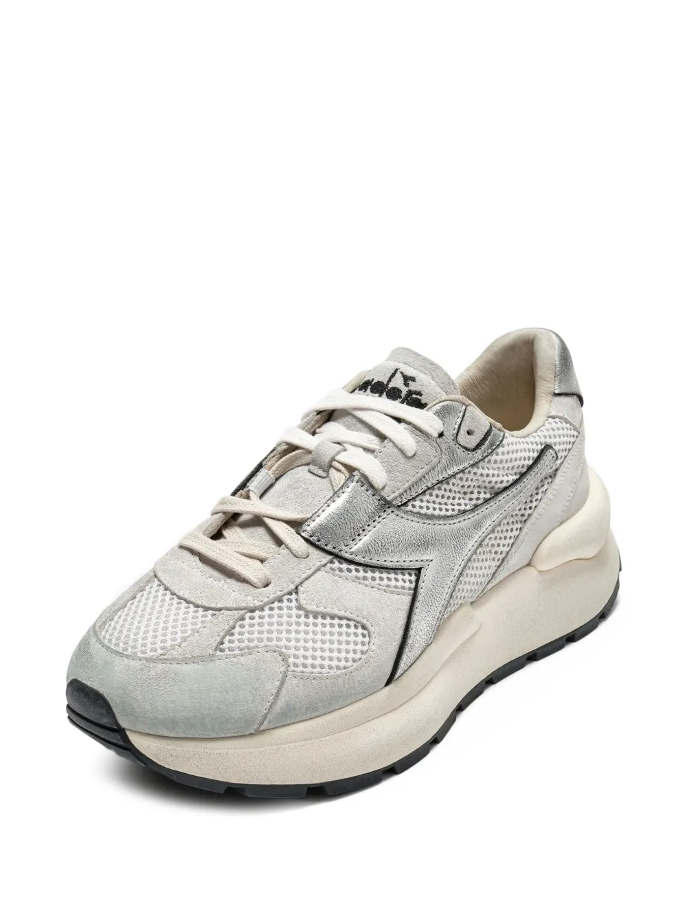  Diadora Panelled Sneakers - Neutrals 