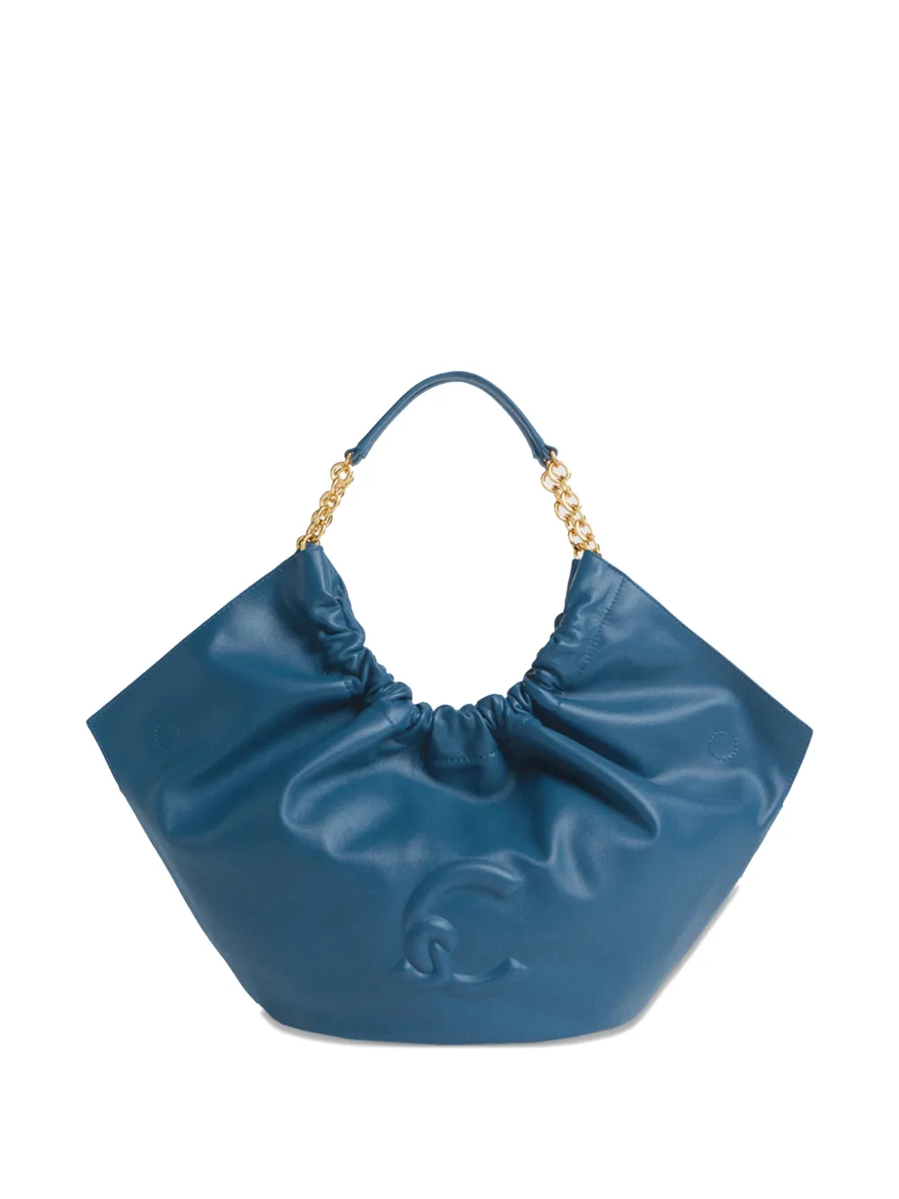 Coccinelle medium Smash leather shoulder bag - Blu