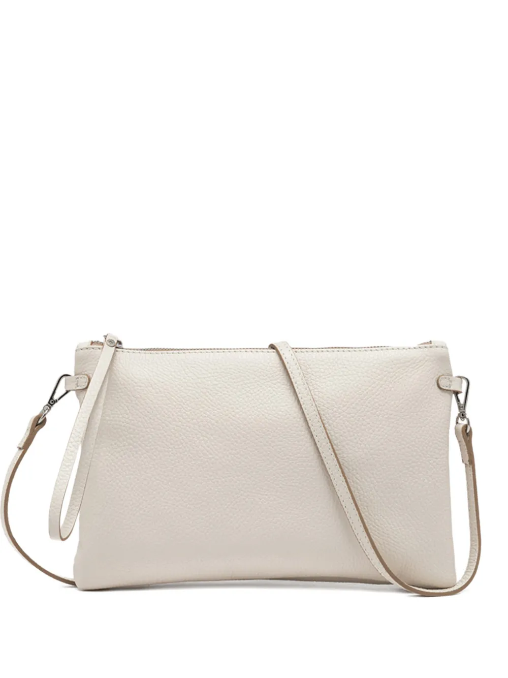 GIANNI CHIARINI Hermy zip-fastening cross-body bag - Toni neutri
