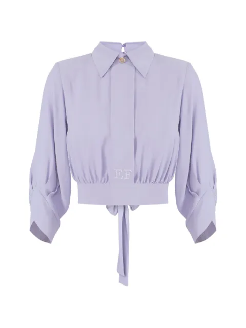 Elisabetta Franchi tie-detail blouse