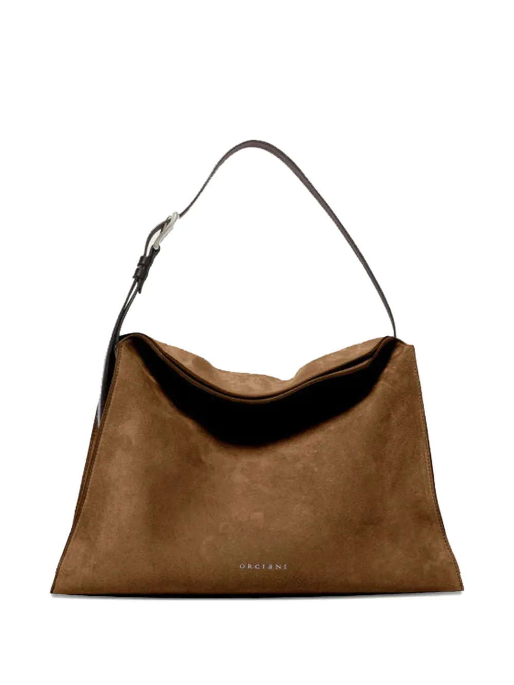 Orciani Trinity Peach shoulder bag - Marrone