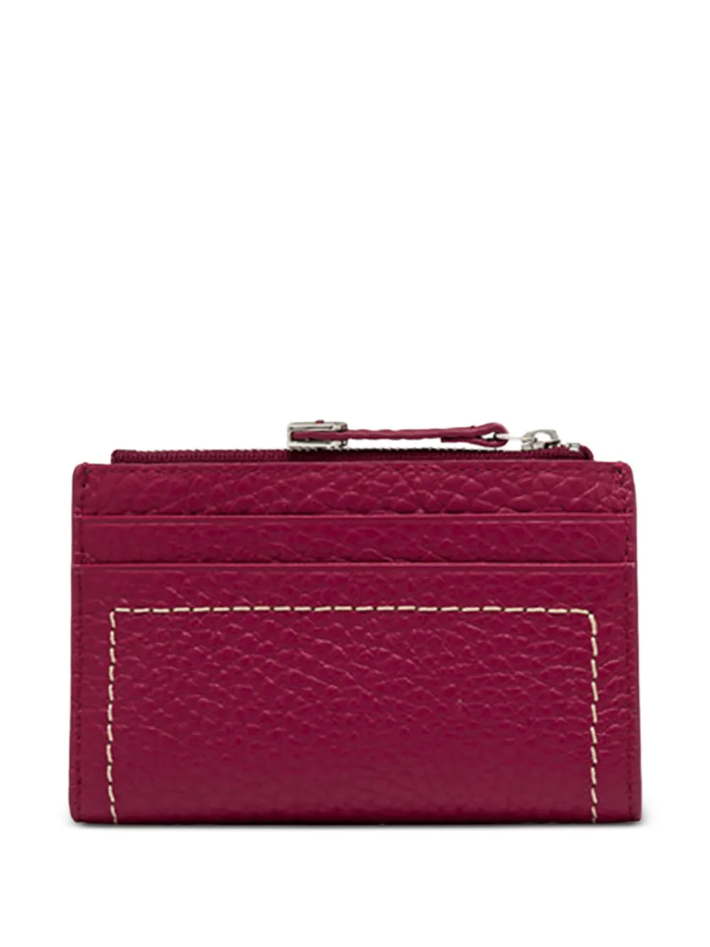 Zip Topstitch Wallet