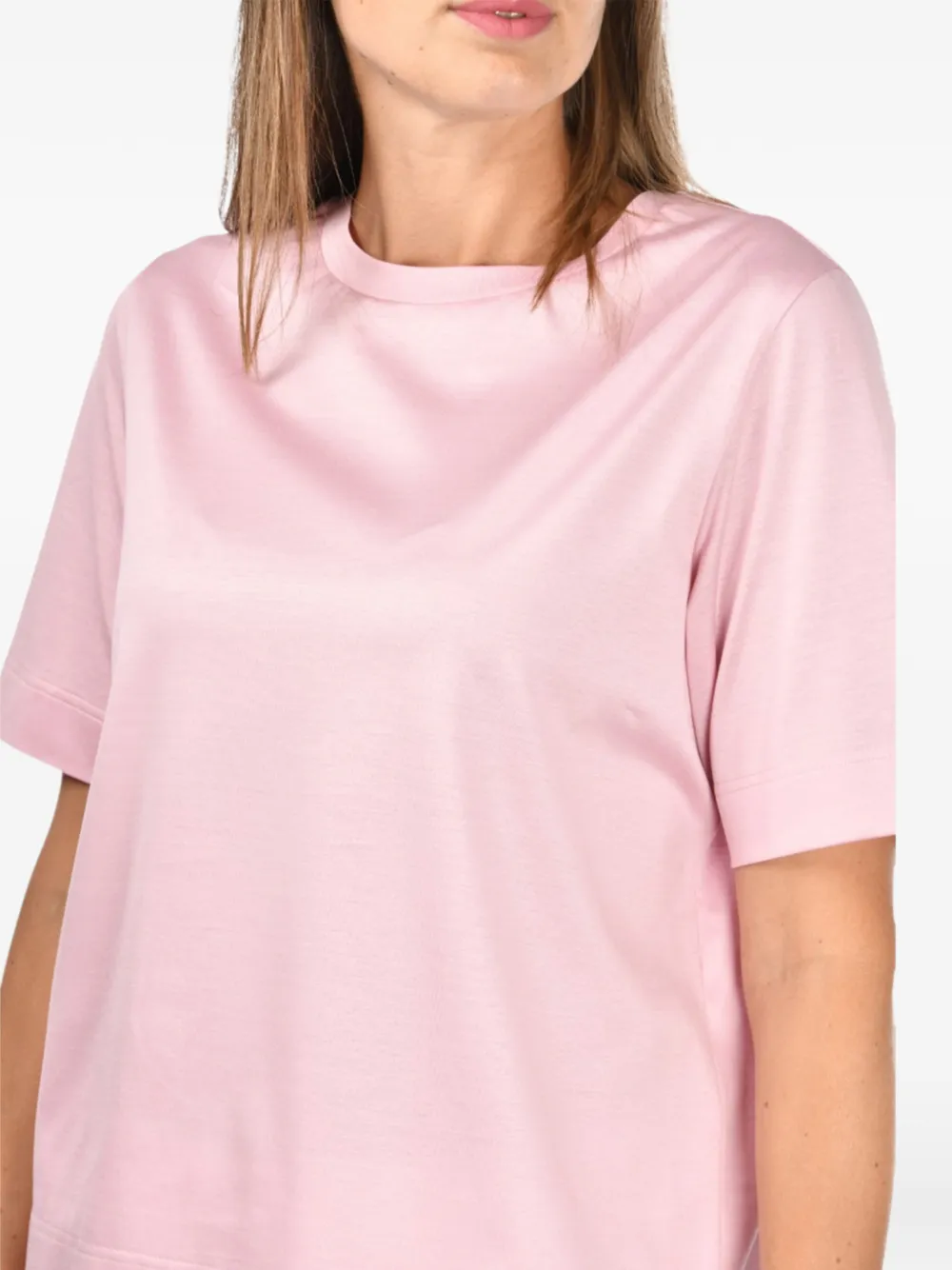 Gran Sasso T-shirt met ronde hals Roze