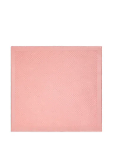 Gucci GG fringed pattern scarf