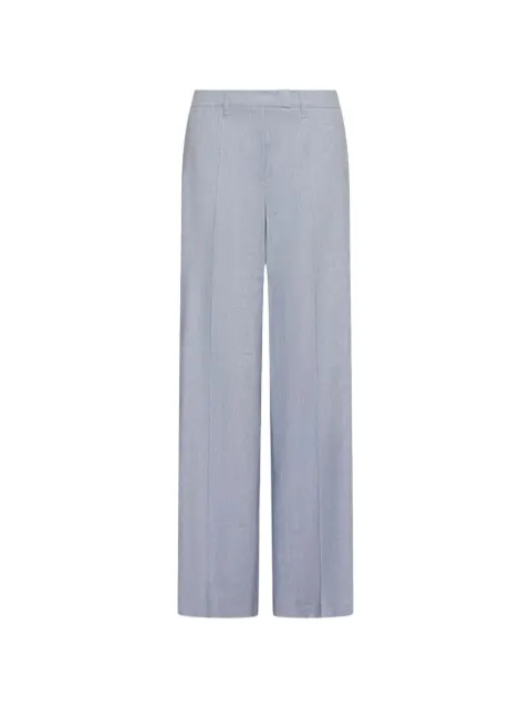 Marella pantalones palazzo con motivo de espiga