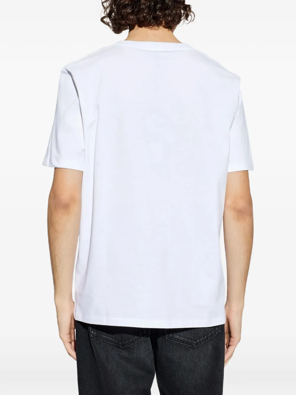 Balmain T-shirt met logo Wit