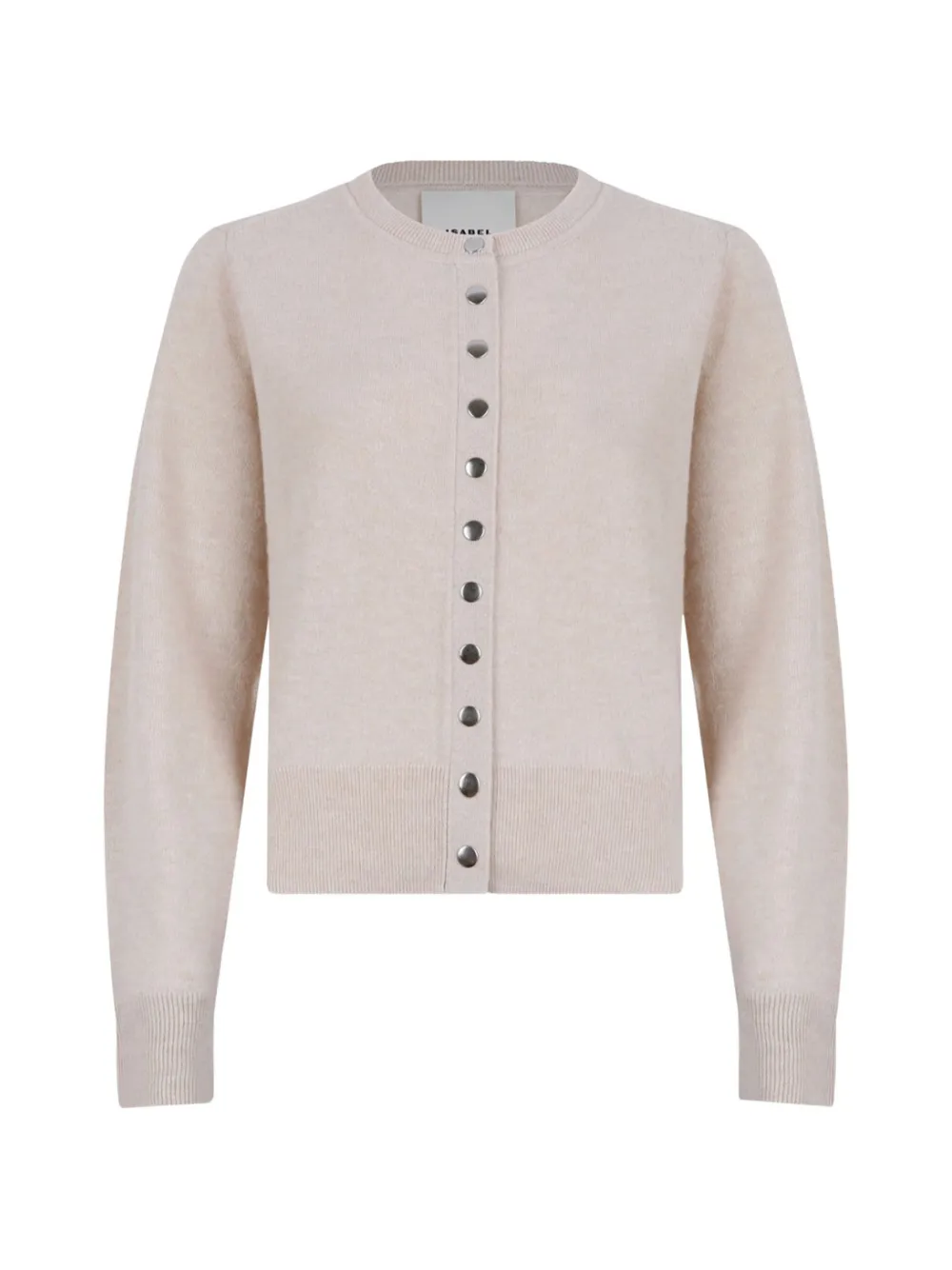 ISABEL MARANT buttoned long-sleeve cardigan - Toni neutri