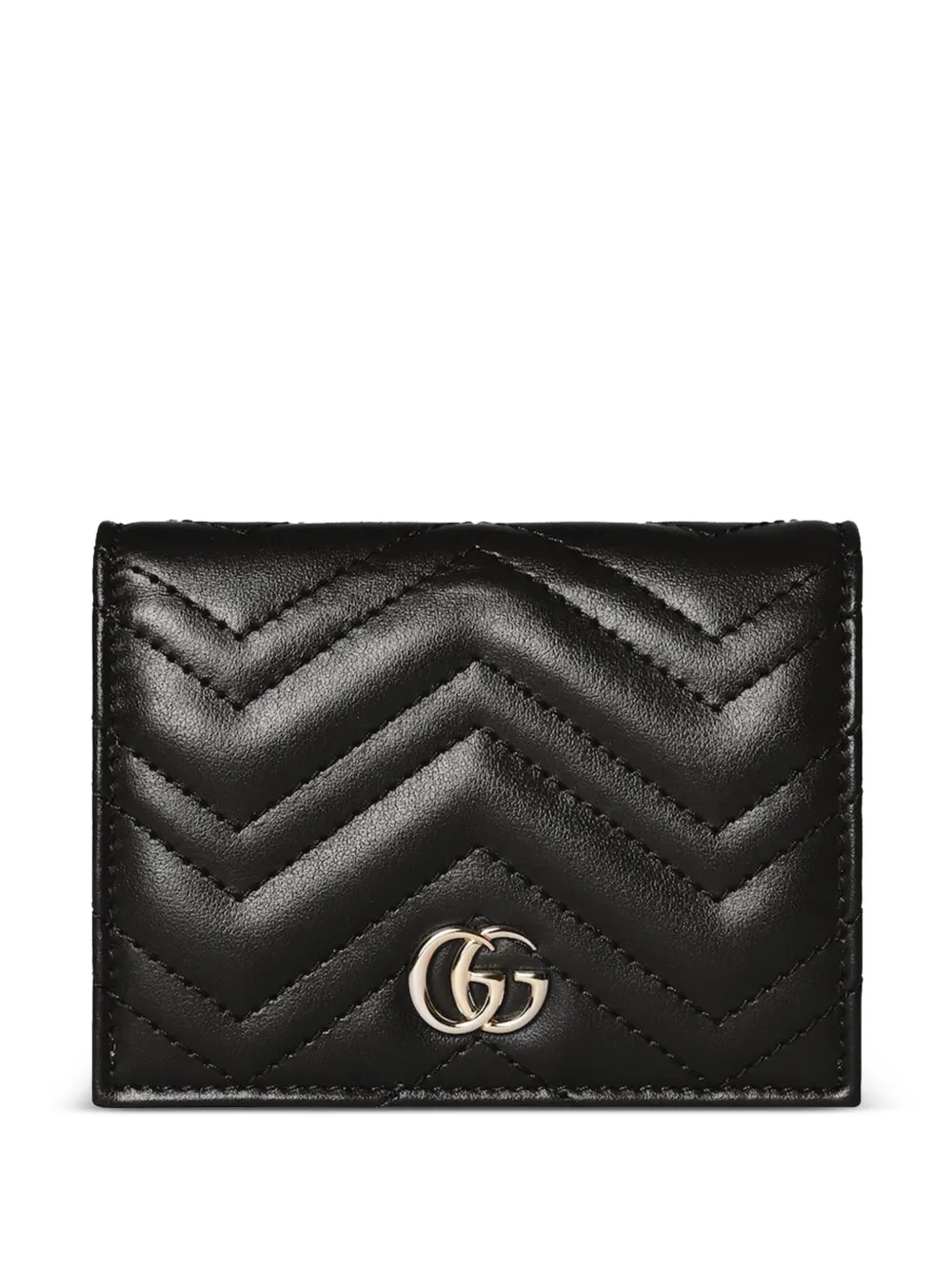 Gucci Portemonnaie mit GG-Logo - Schwarz