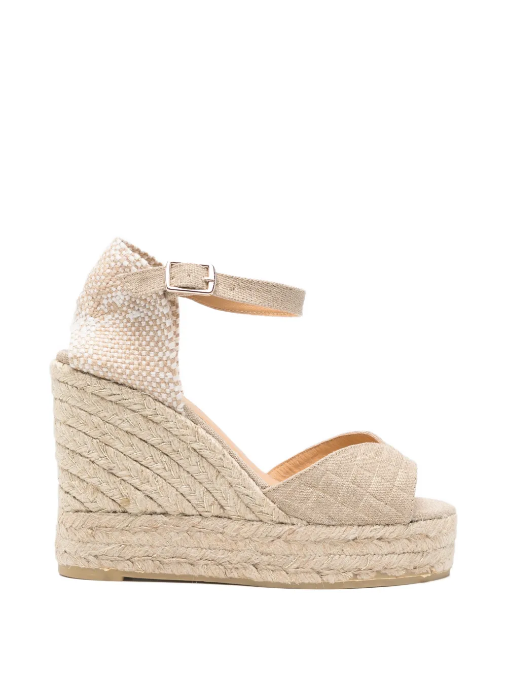 Castañer Blaudi buckle-strap espadrilles - Oro