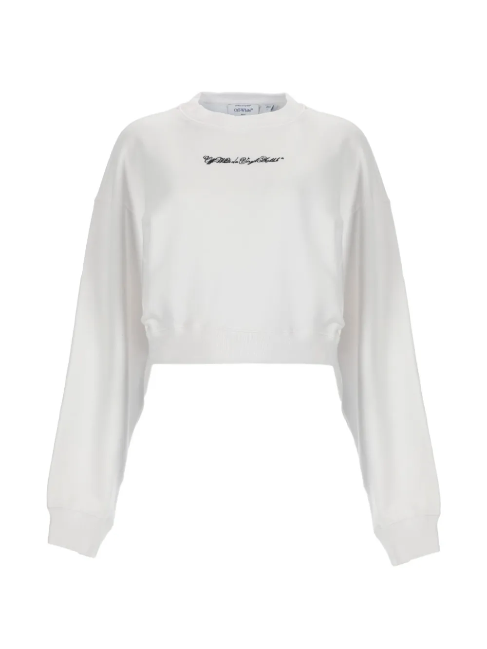 Off-White long-sleeves sweatshirt - Bianco
