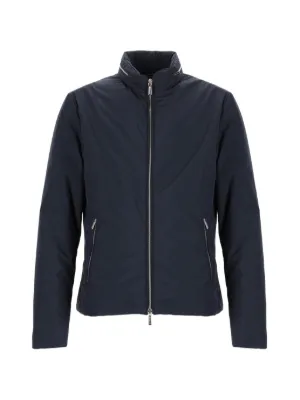 Fedeli フーデッド ジップジャケット | ブルー | FARFETCH JP