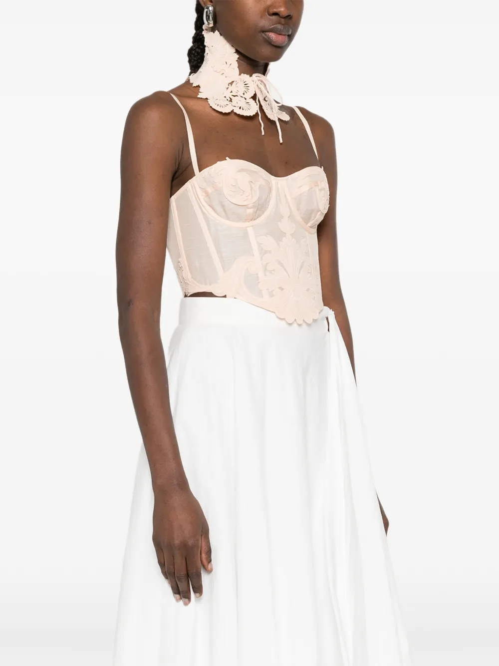 Rebellion Filigree-Collar Corset