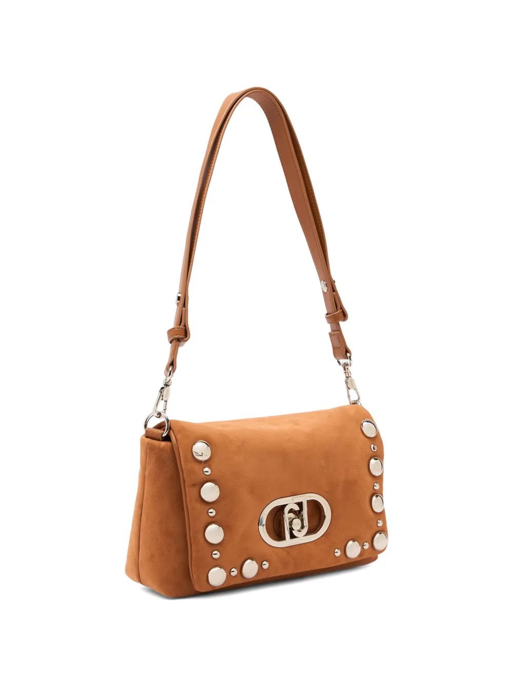  Liu Jo Medium Lapuffy Logo-plaque Cross-body Bag - Brown 