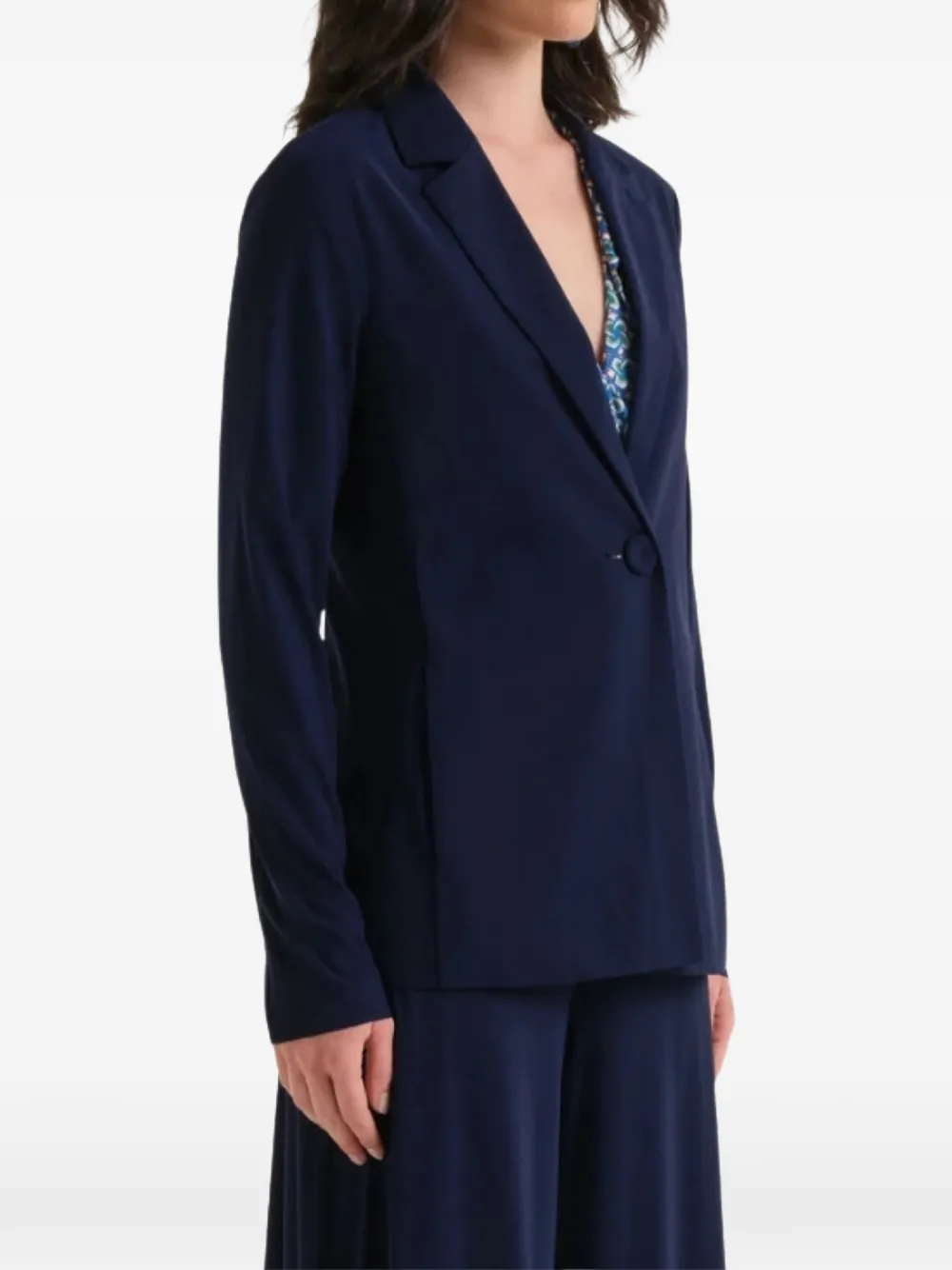  Maliparmi Blazer Con Botones - Azul 